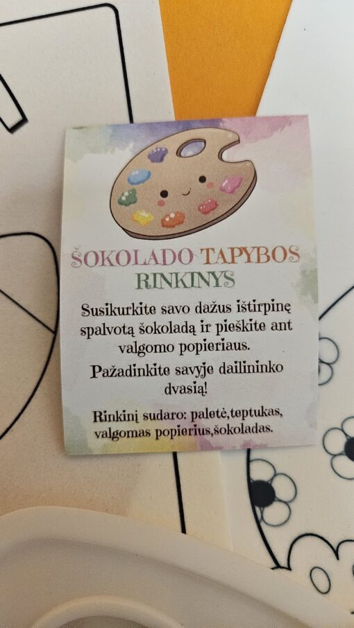 Šokolado tapybos rinkinys - Image 7